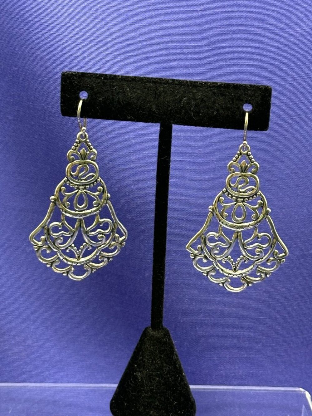 Silpada Sterling Silver Filigree “Flamenco Flare” Earrings